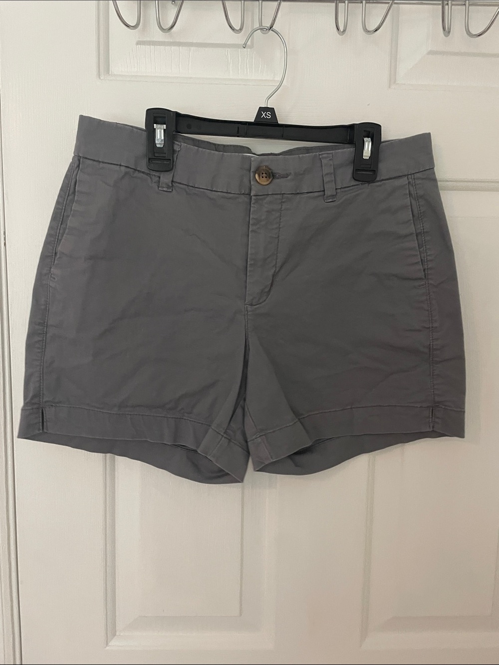 Old Navy Women's Gray Chino Bermuda Shorts